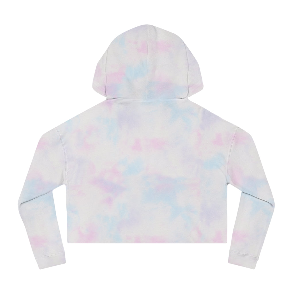 Texas Leopard Print Cropped Hoodie | State Outline Graphic