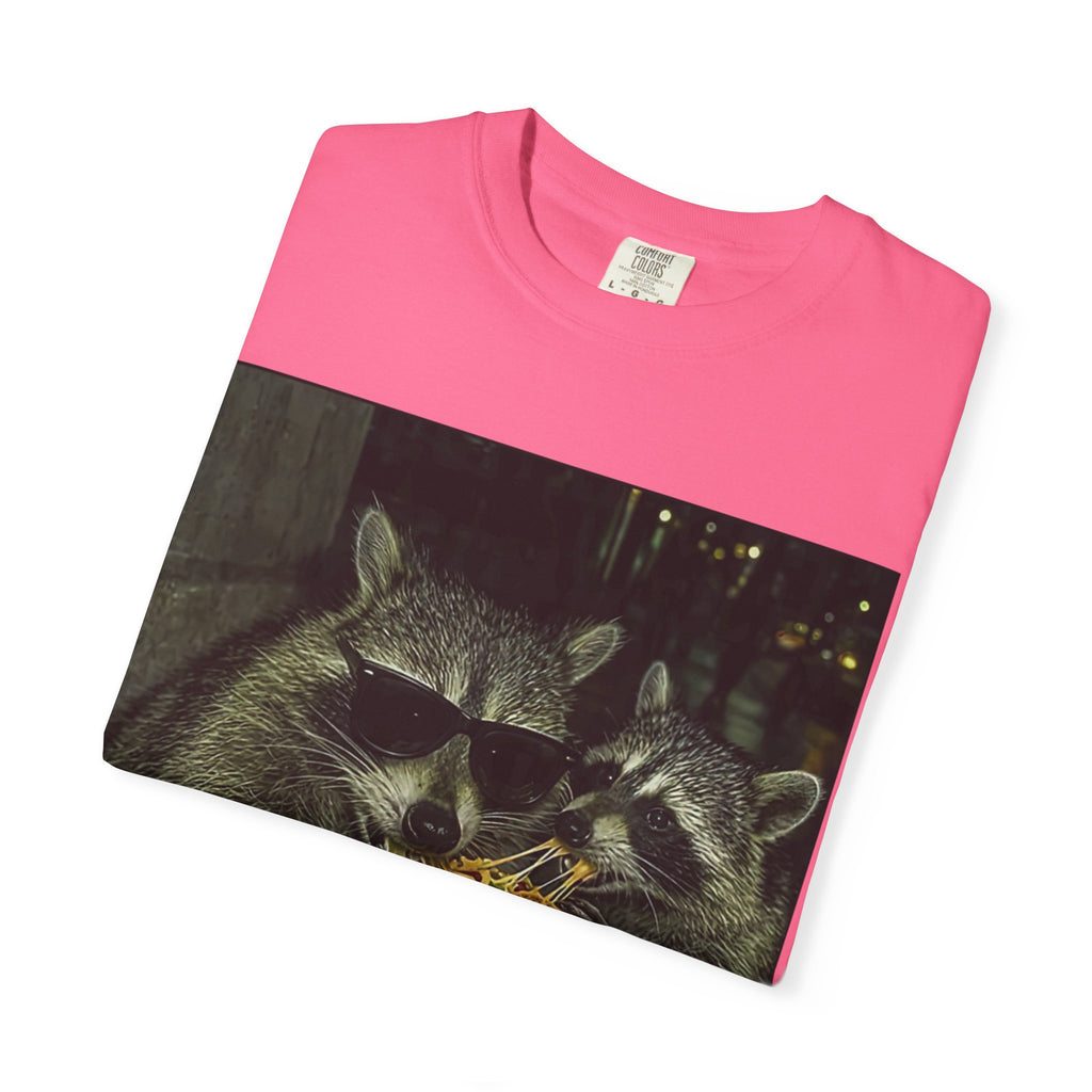 Raccoons Eating Taco T-shirt | Funny Animal Graphic Tee