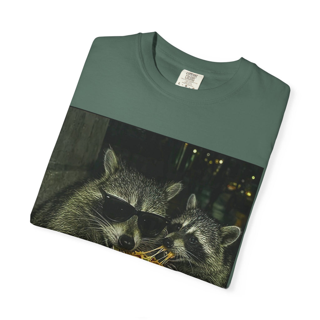 Raccoons Eating Taco T-shirt | Funny Animal Graphic Tee