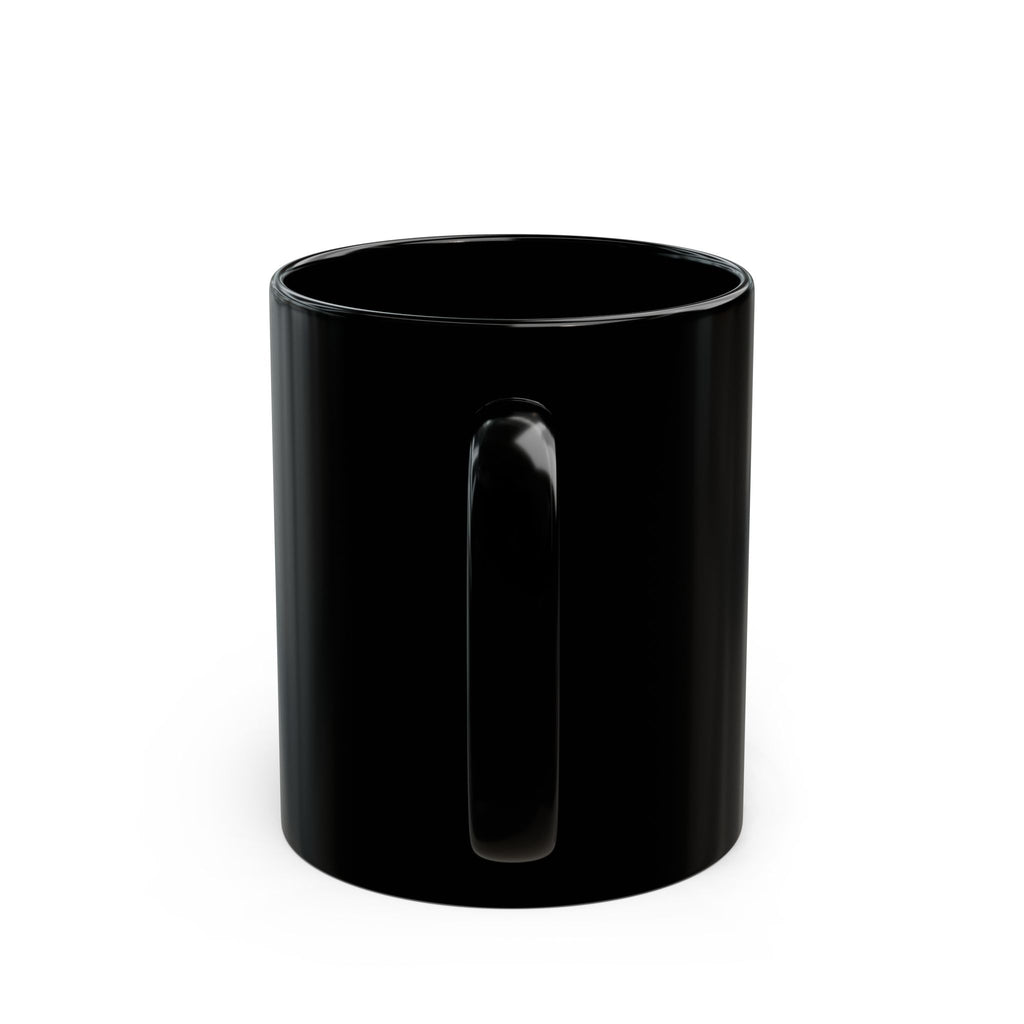 Today's Vibe Coffee Mug | Black Ceramic Coffee Cup, Coffee Beans Design