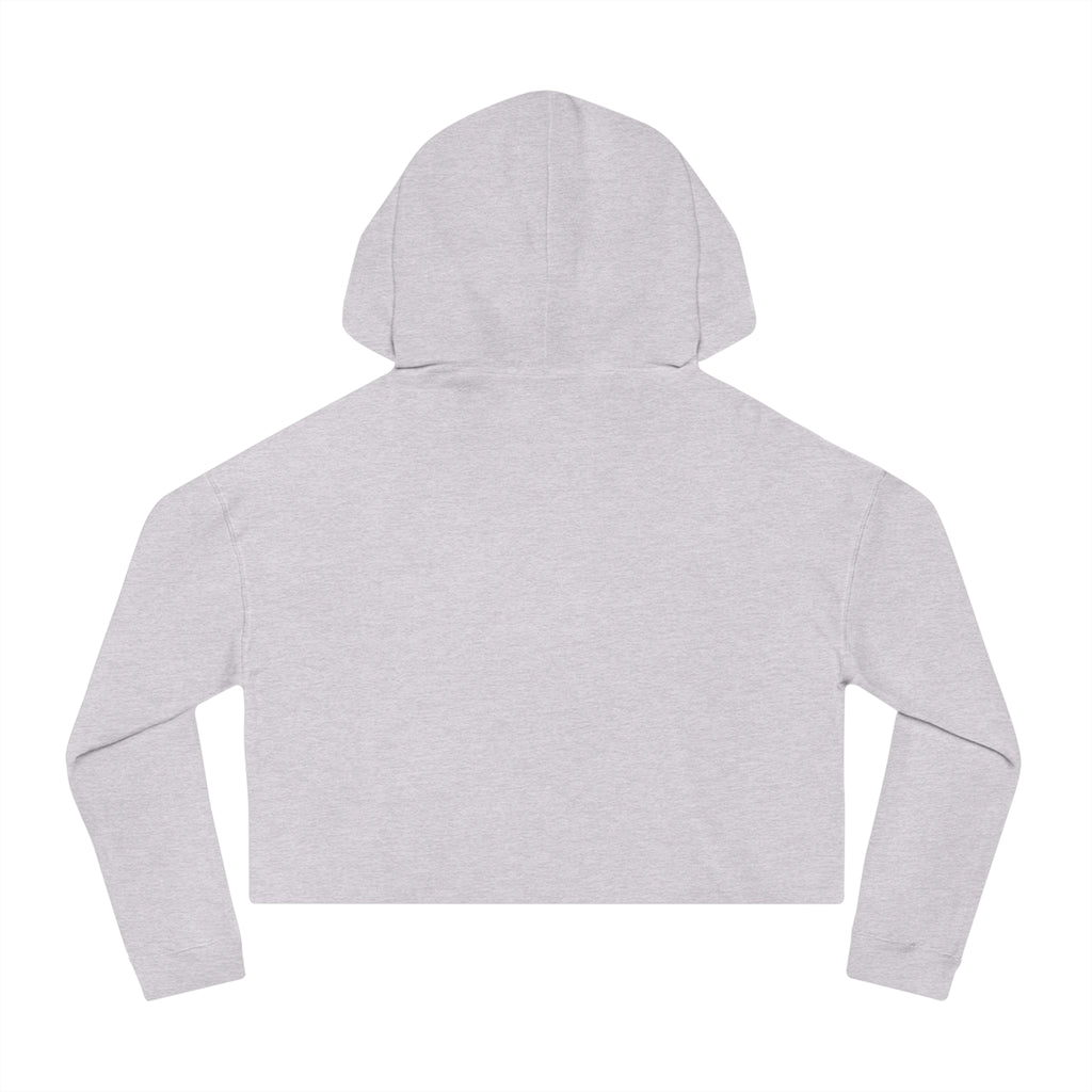 Texas Leopard Print Cropped Hoodie | State Outline Graphic