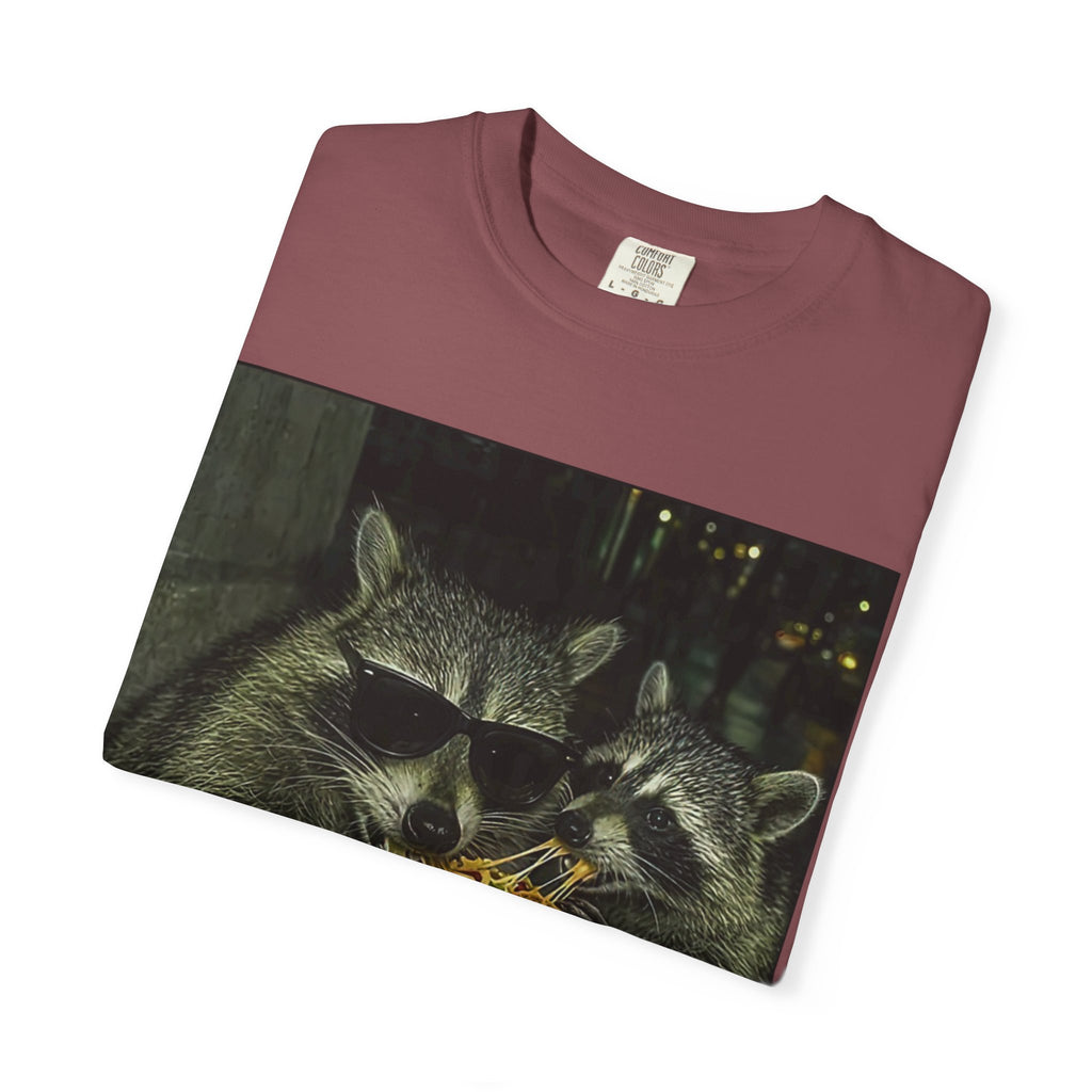 Raccoons Eating Taco T-shirt | Funny Animal Graphic Tee