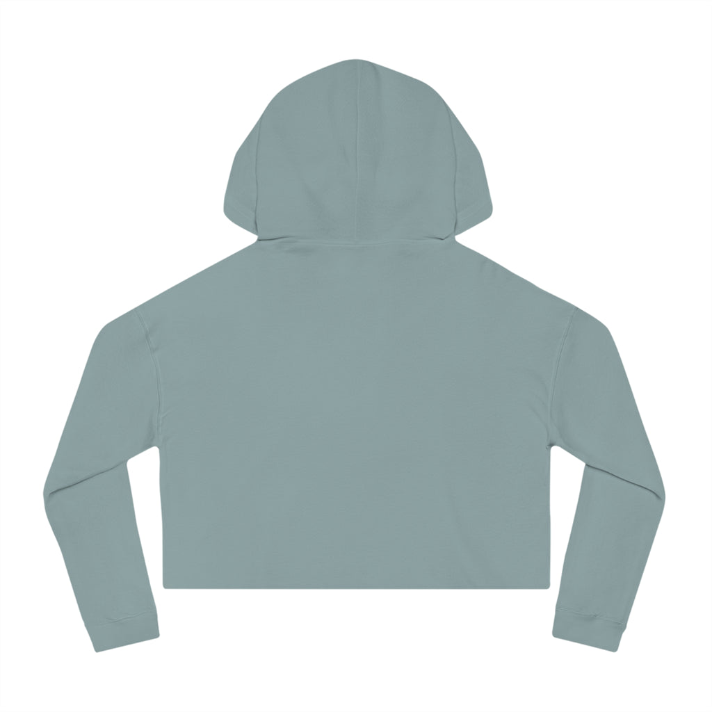 Texas Leopard Print Cropped Hoodie | State Outline Graphic