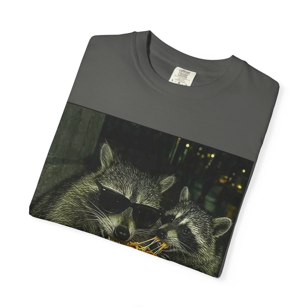 Raccoons Eating Taco T-shirt | Funny Animal Graphic Tee
