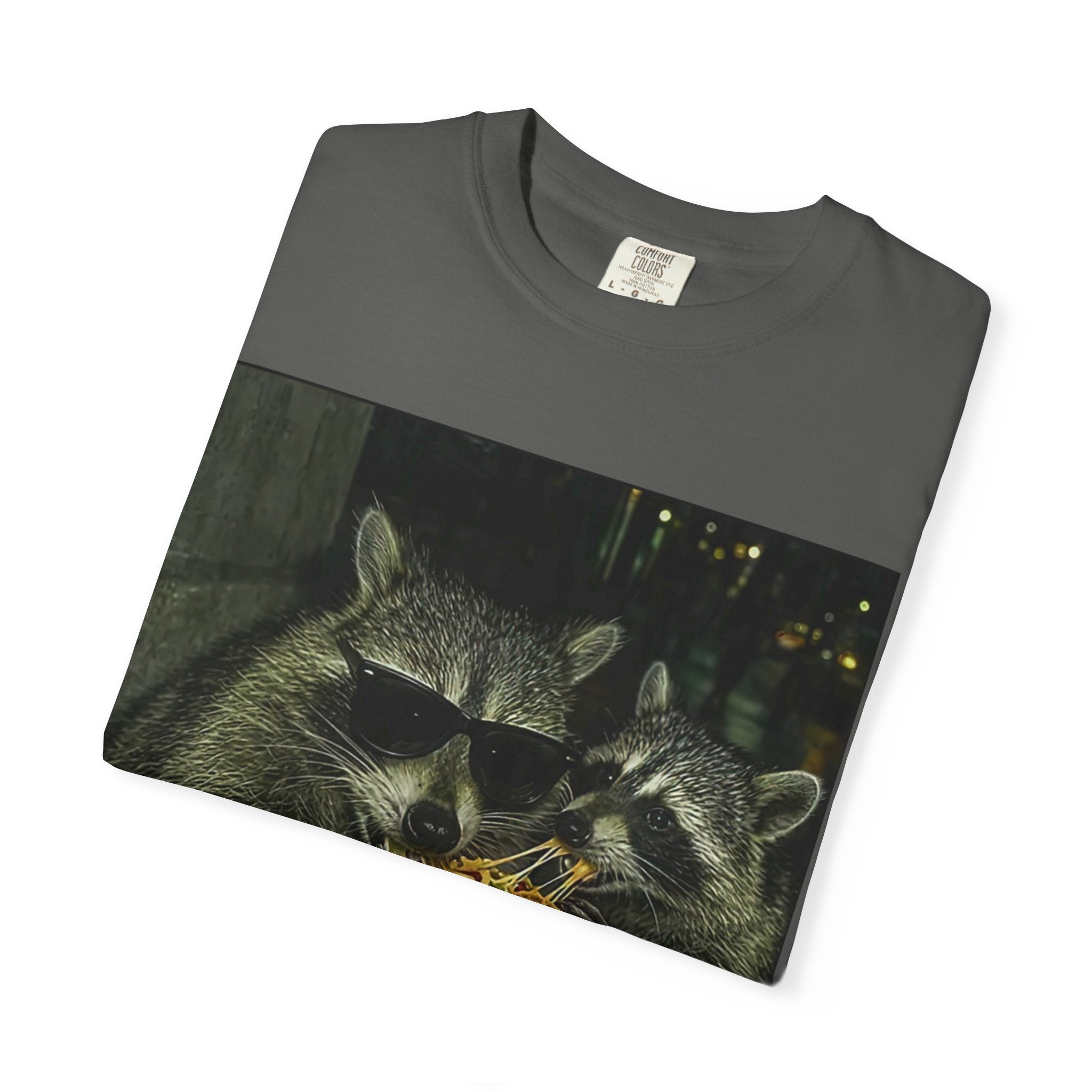 Raccoons Eating Taco T-shirt | Funny Animal Graphic Tee