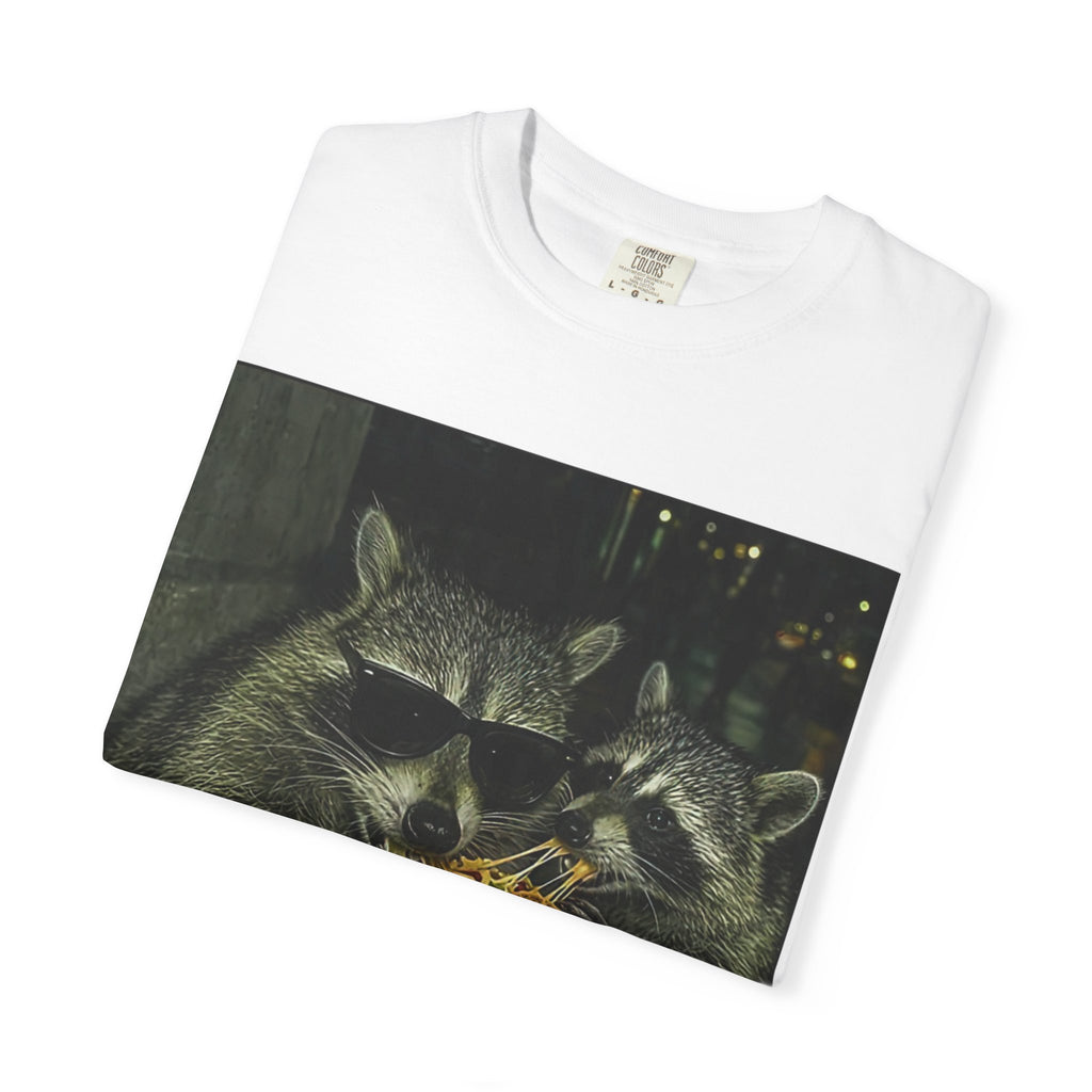 Raccoons Eating Taco T-shirt | Funny Animal Graphic Tee