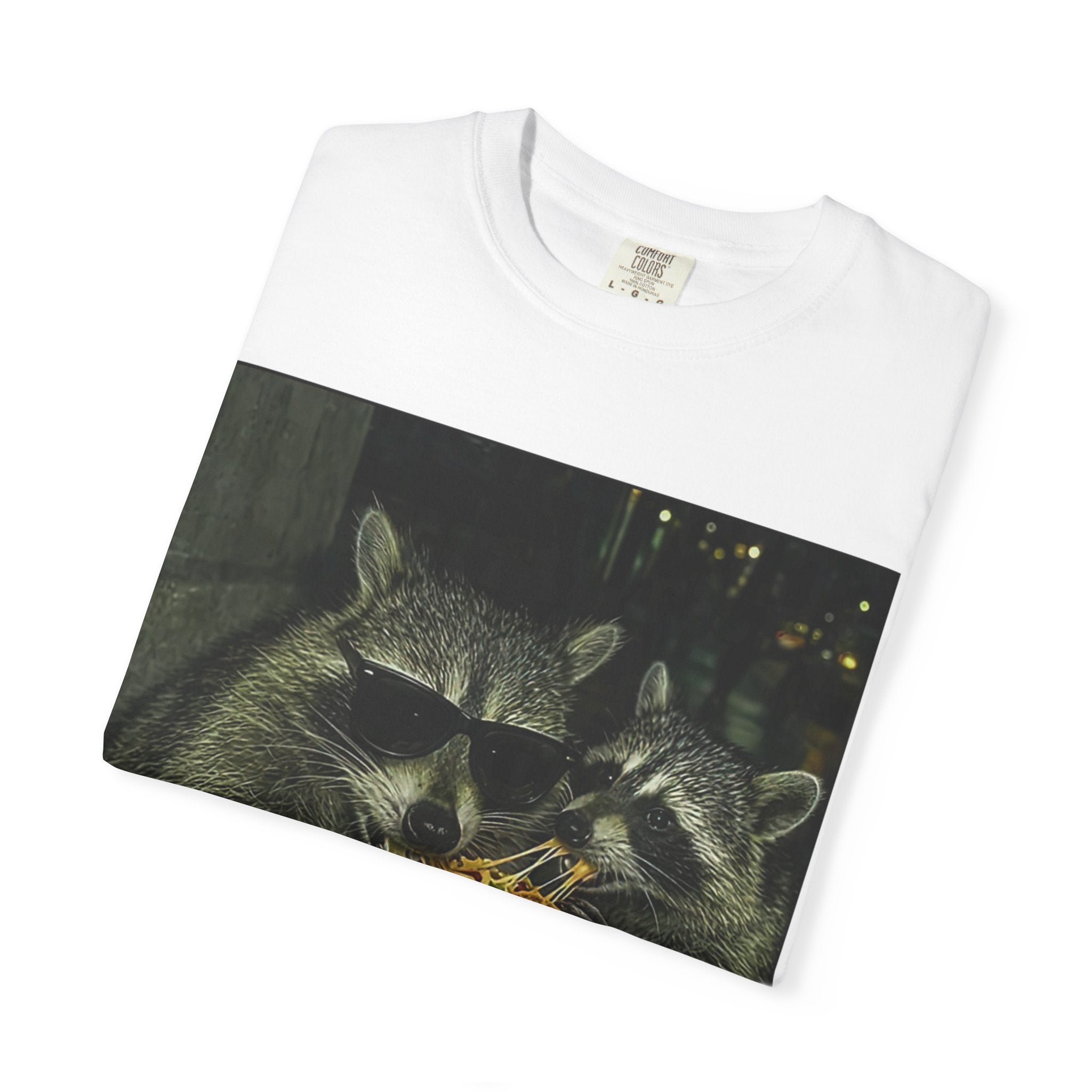 Raccoons Eating Taco T-shirt | Funny Animal Graphic Tee
