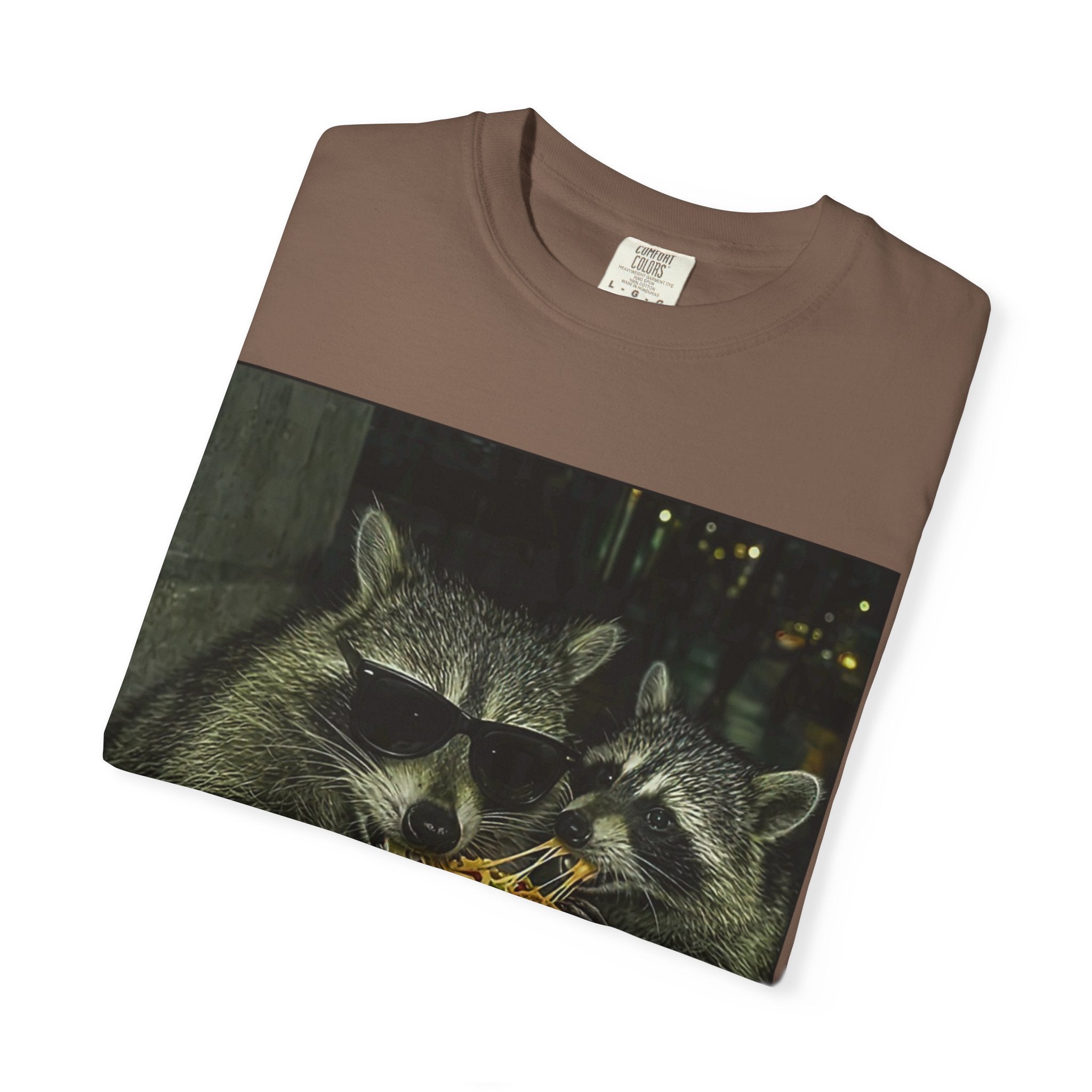 Raccoons Eating Taco T-shirt | Funny Animal Graphic Tee
