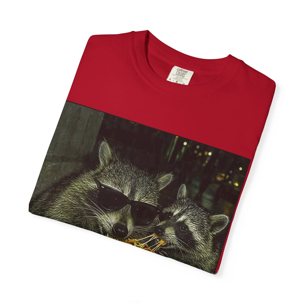 Raccoons Eating Taco T-shirt | Funny Animal Graphic Tee