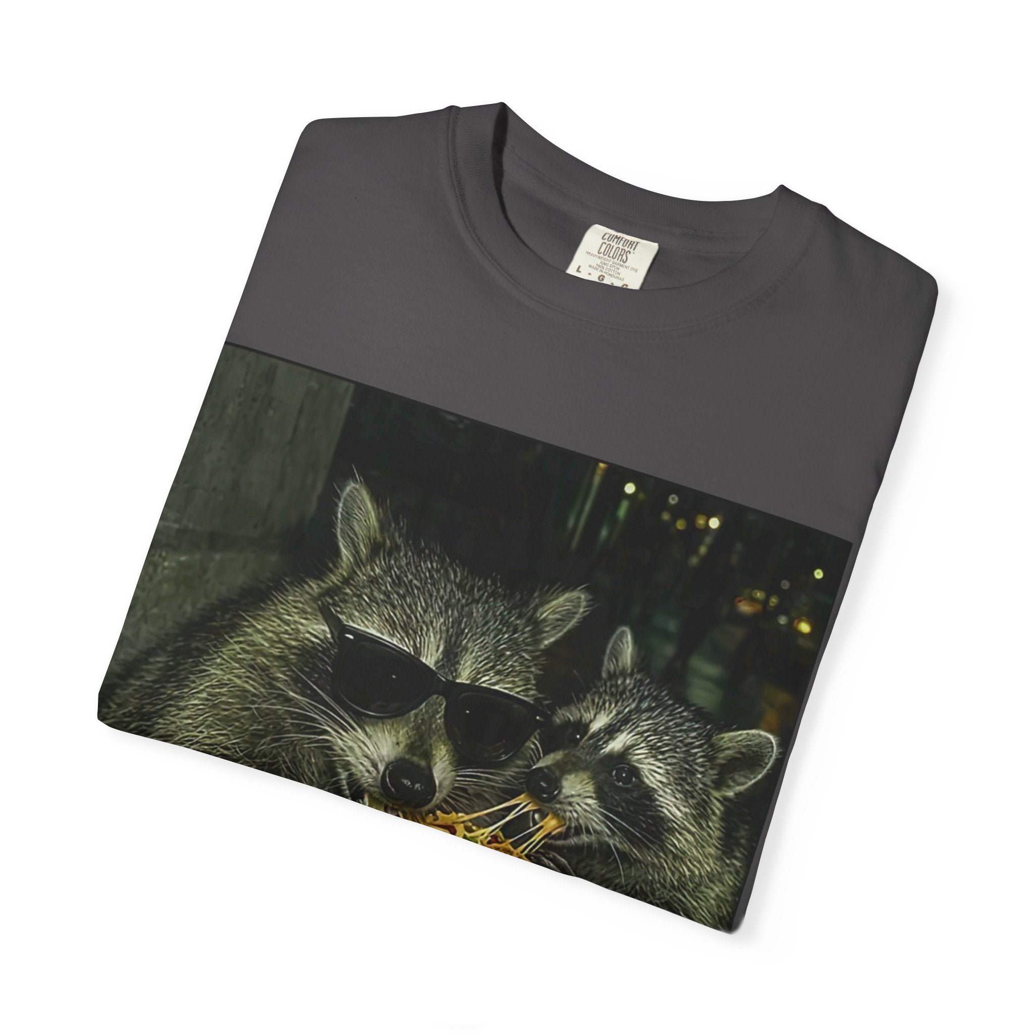 Raccoons Eating Taco T-shirt | Funny Animal Graphic Tee