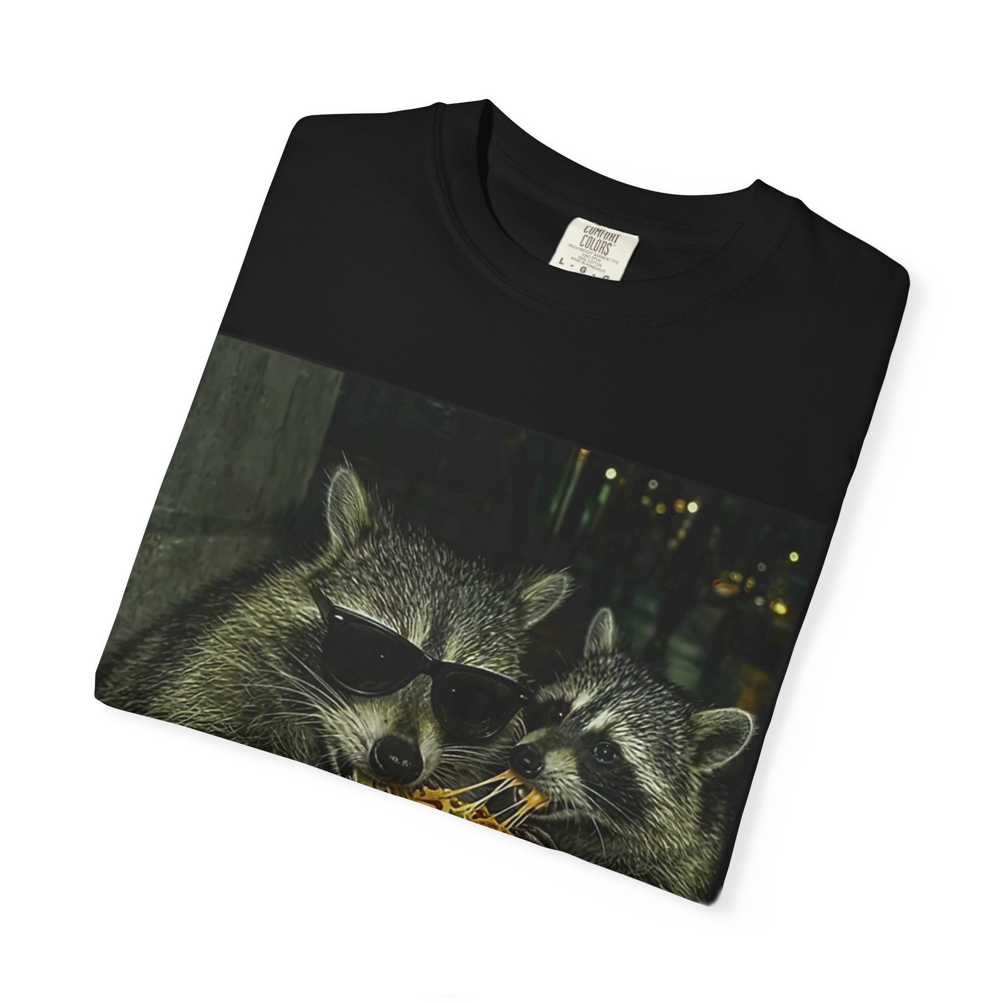 Raccoons Eating Taco T-shirt | Funny Animal Graphic Tee