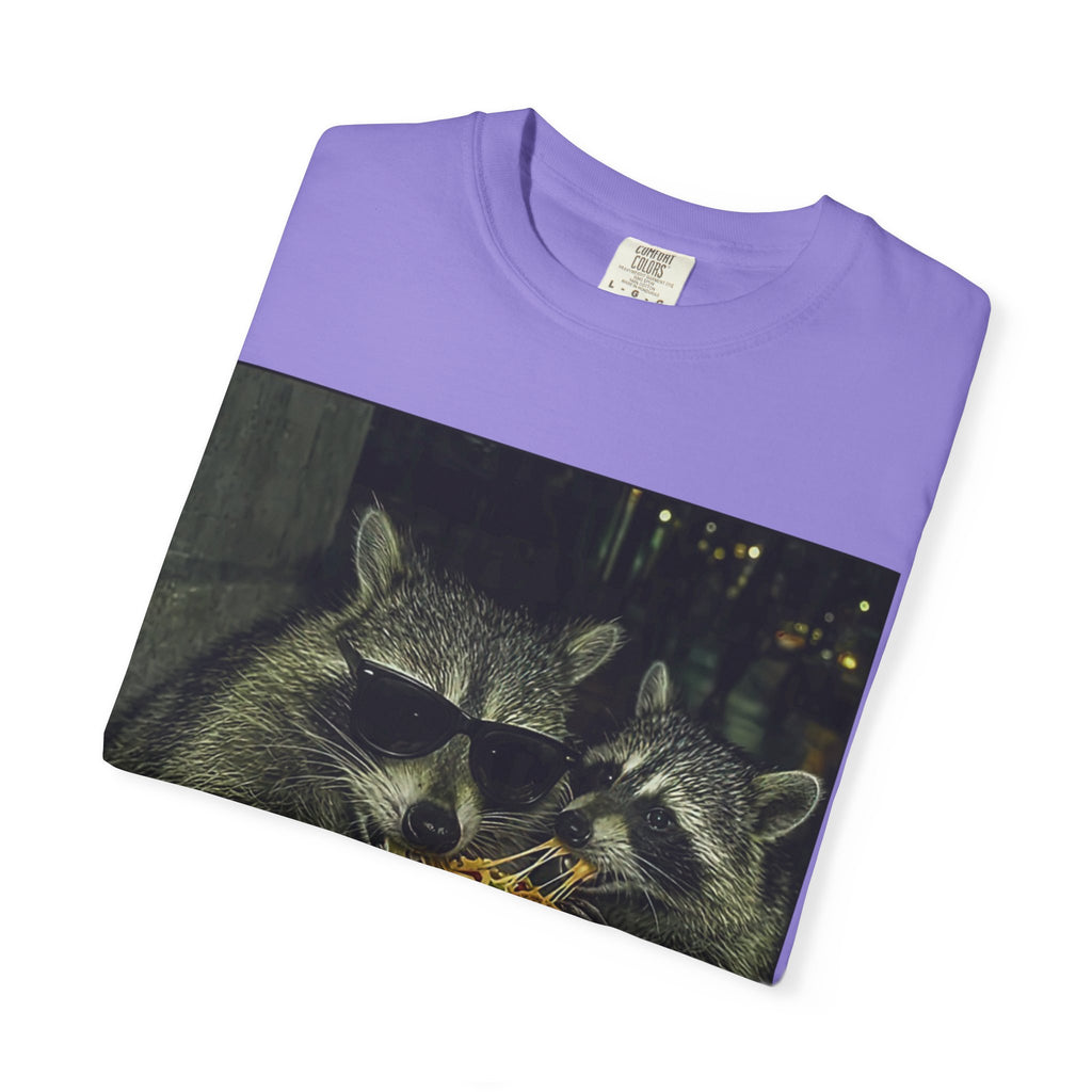 Raccoons Eating Taco T-shirt | Funny Animal Graphic Tee