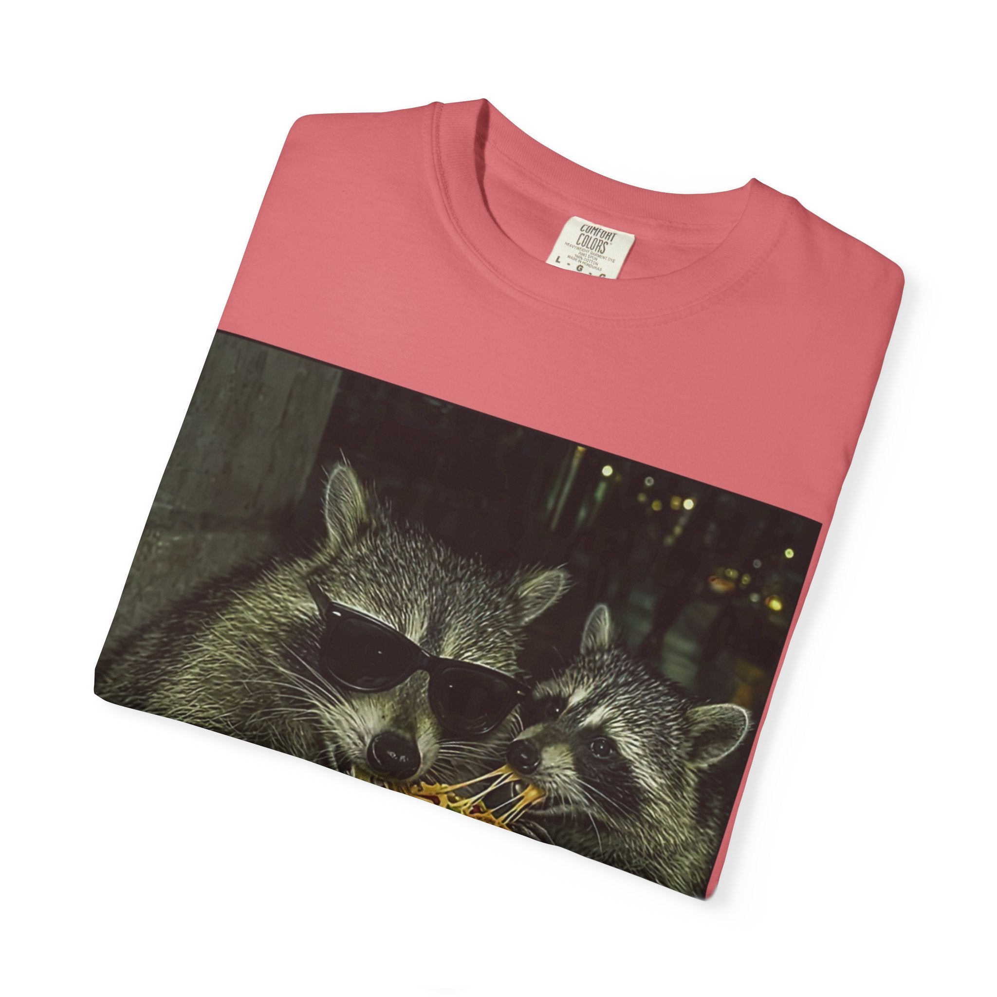 Raccoons Eating Taco T-shirt | Funny Animal Graphic Tee