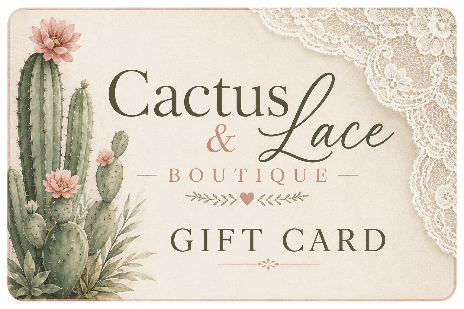 Cactus & Lace Boutique